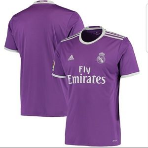 Real Madrid Adidas 2016/17 away jersey --- purple